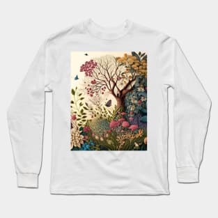 nature illustrations Long Sleeve T-Shirt